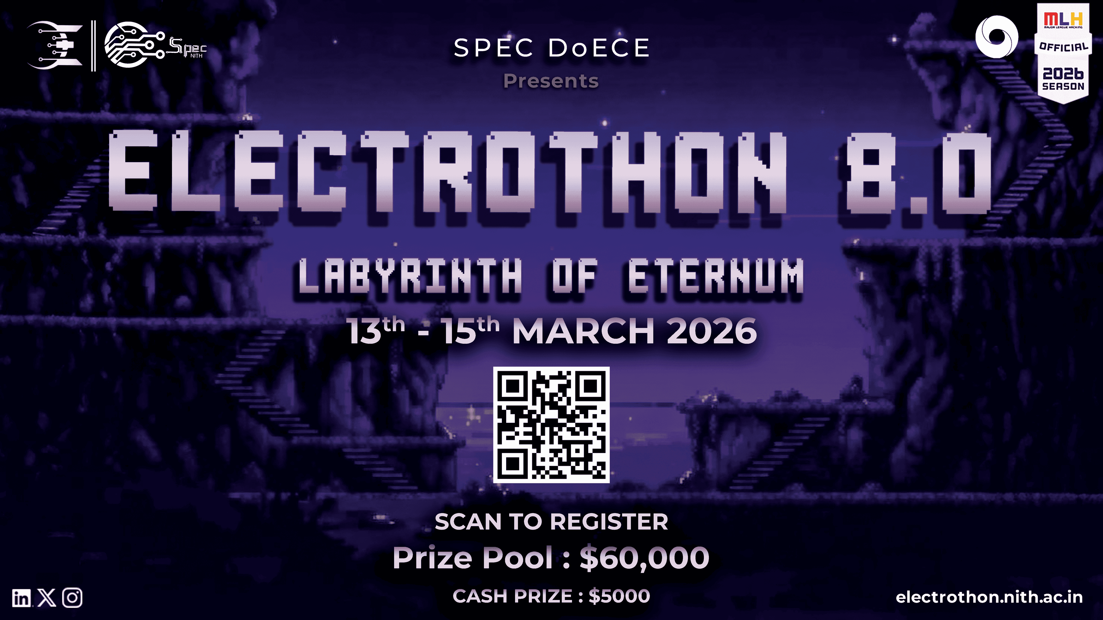 Electrothon 8.0 banner