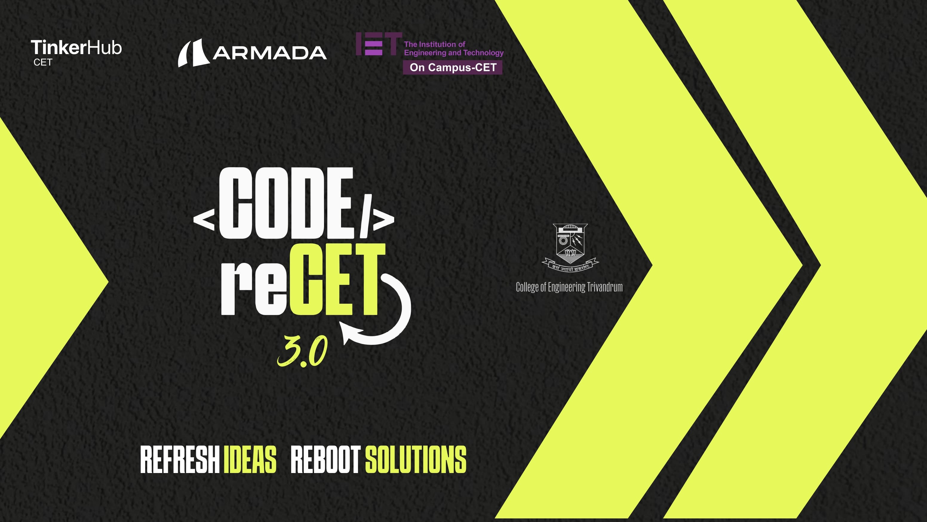 Code reCET 3.0 banner