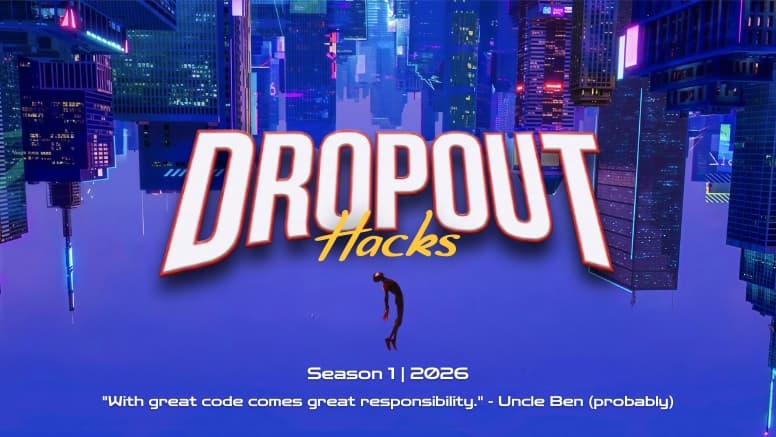 DropoutHacks banner