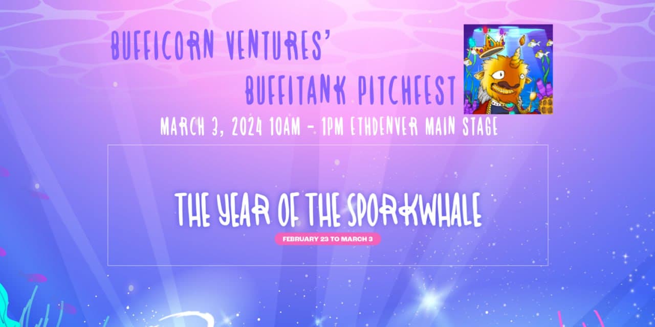 Bufficorn Ventures' Buffitank Pitchfest banner