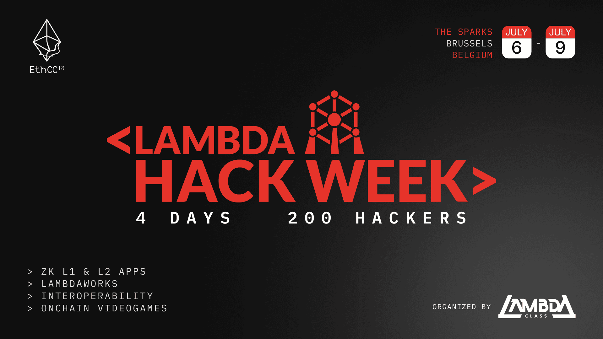 Lambda Hack Week banner