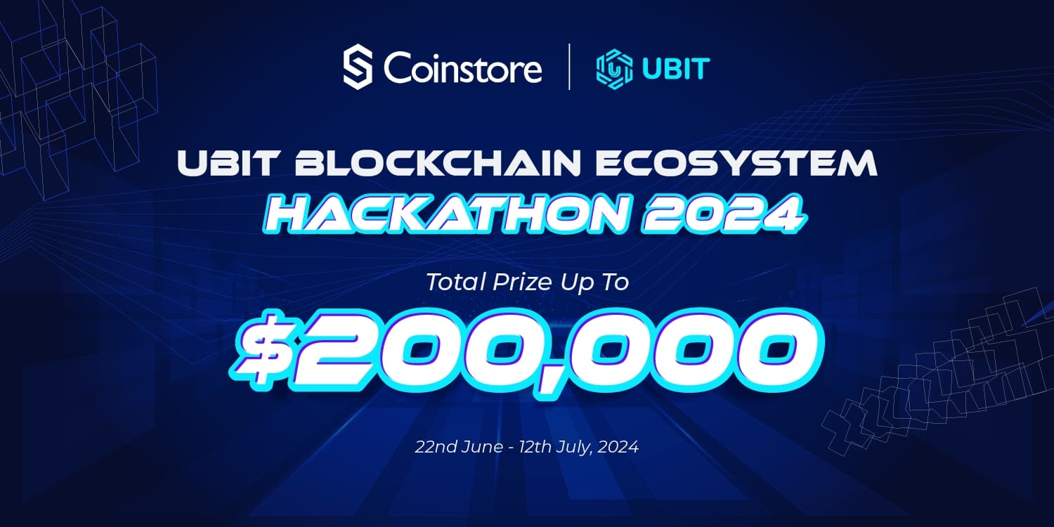 Coinstore Labs - UBIT Blockchain Ecosystem Hackathon 2024 banner
