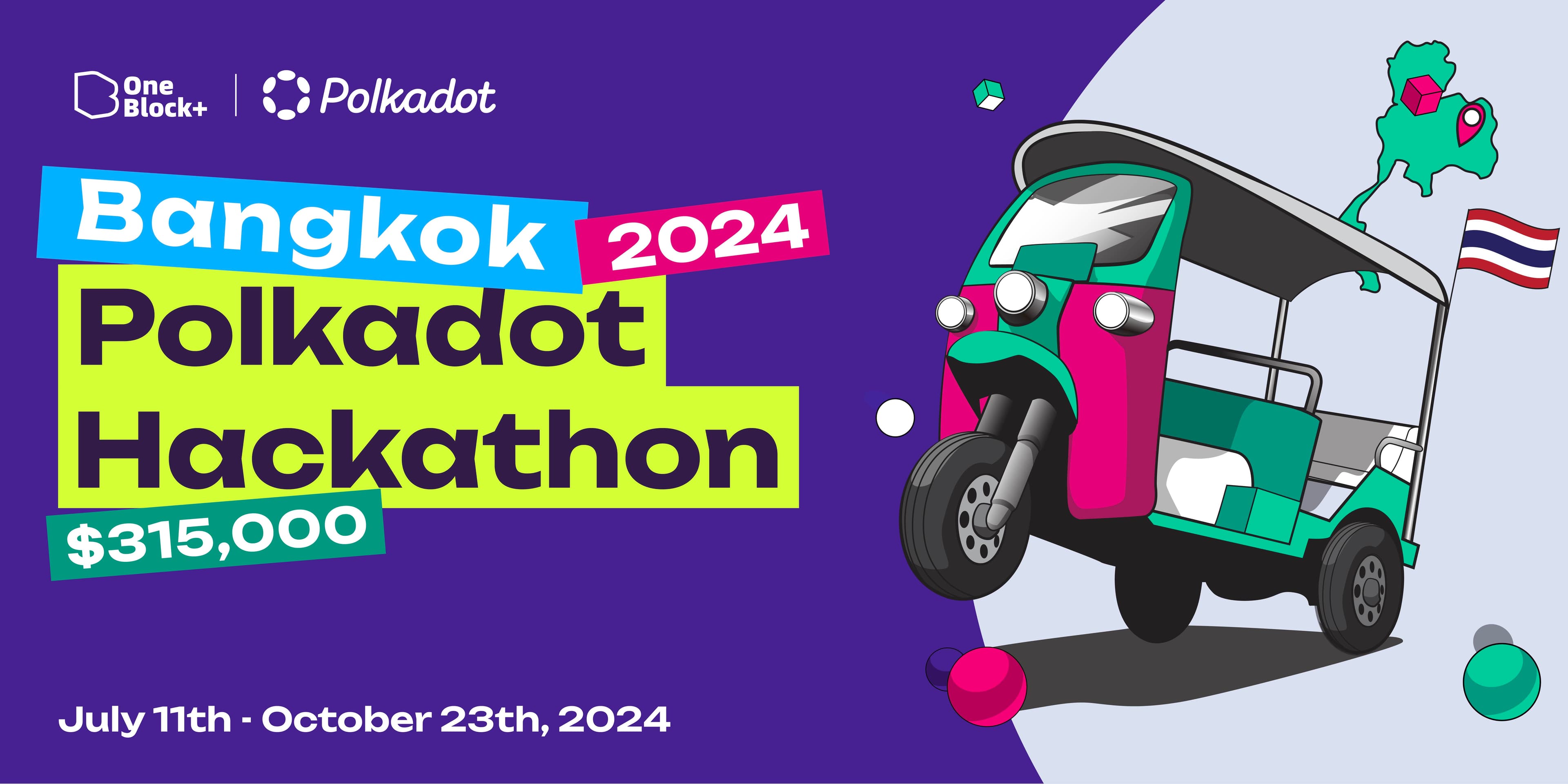 Polkadot Hackathon 2024 Bangkok banner