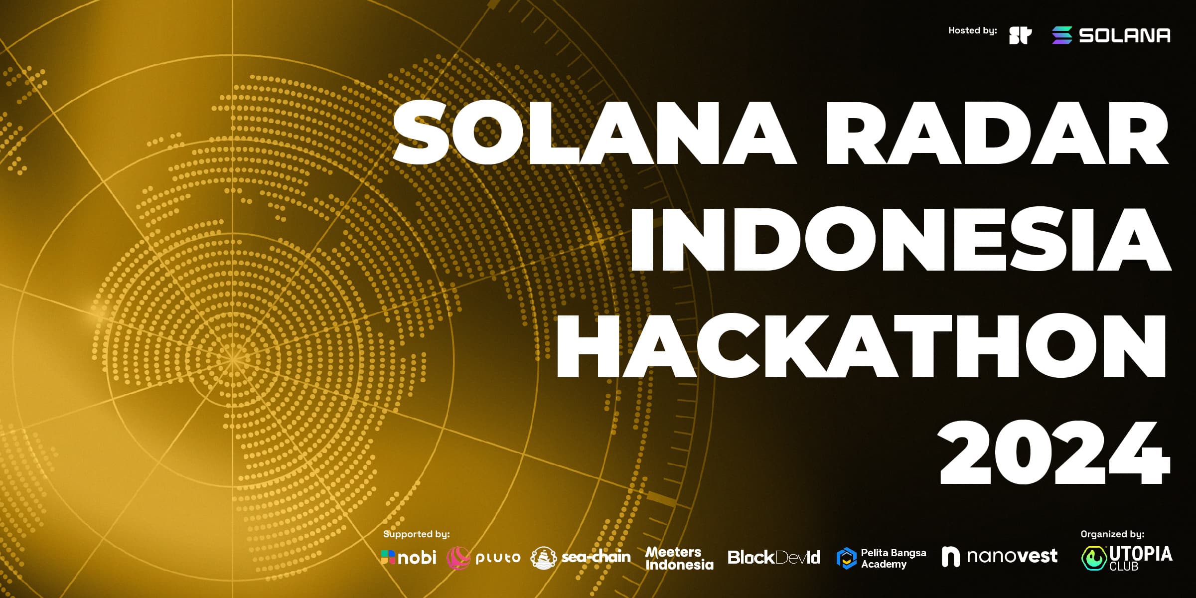Solana Radar Indonesia Hackathon 2024 banner