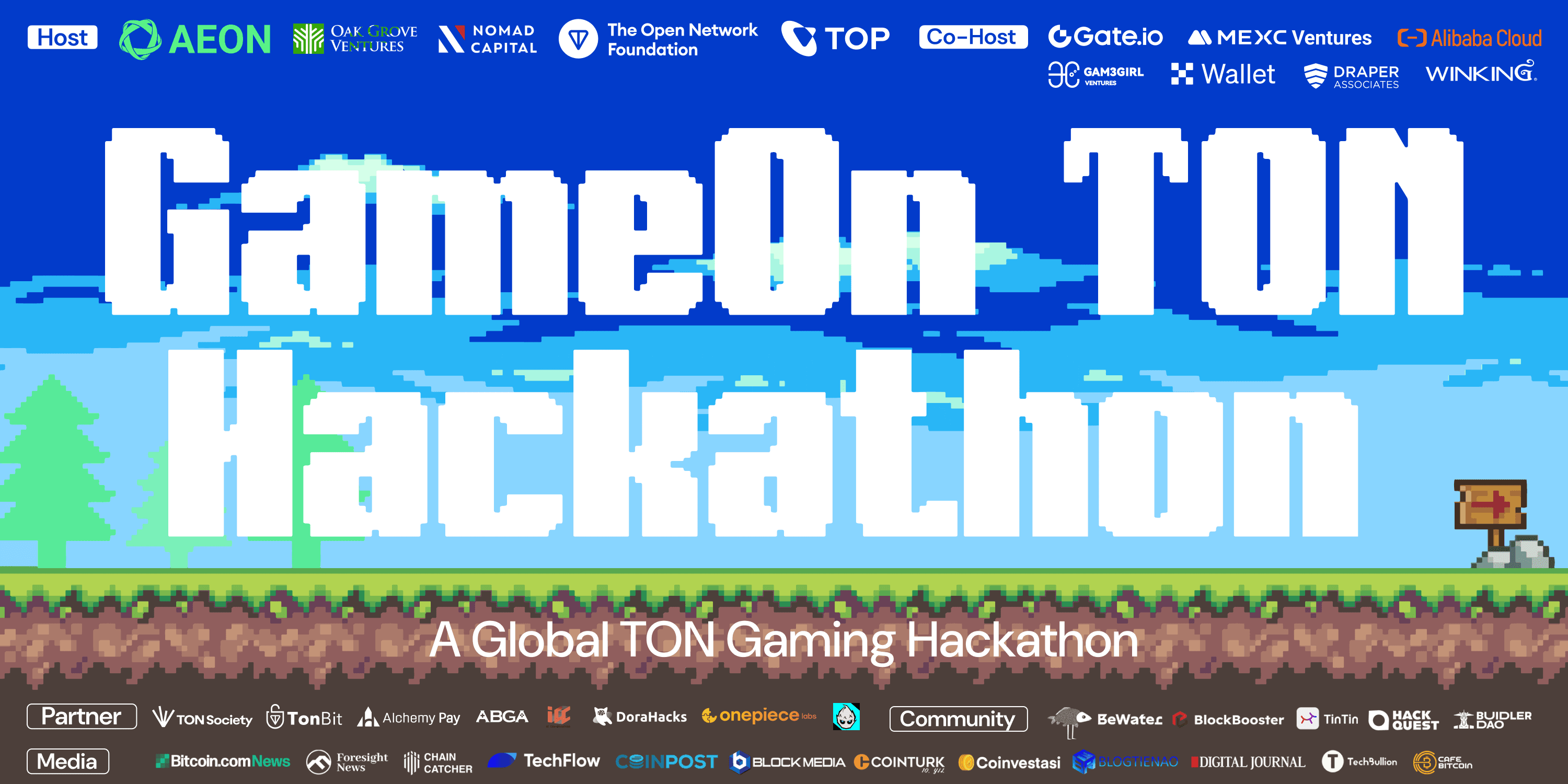 GameOn TON: A Global TON Gaming Hackathon banner