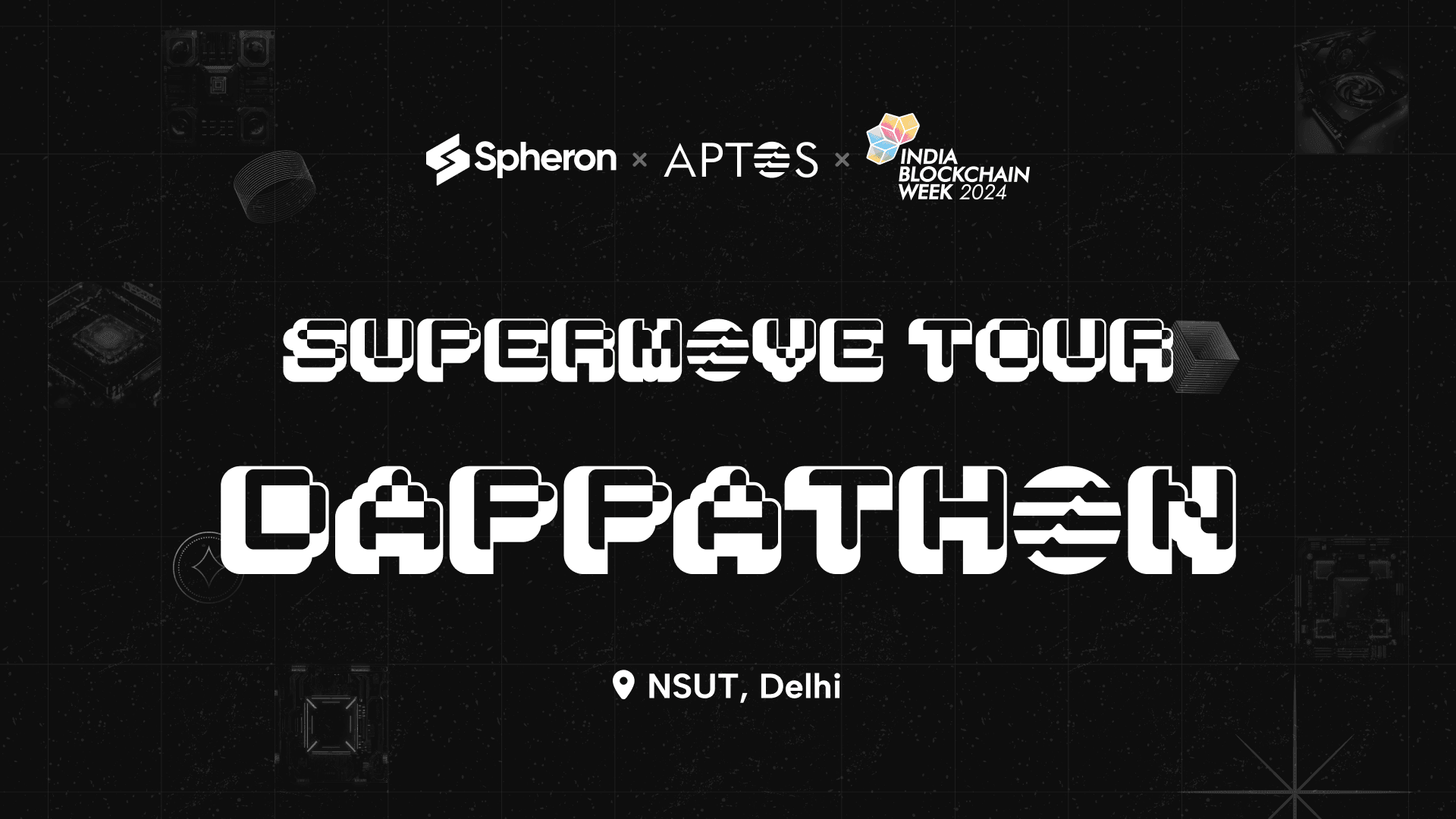 SuperMove Tour - dAppathon NSUT banner
