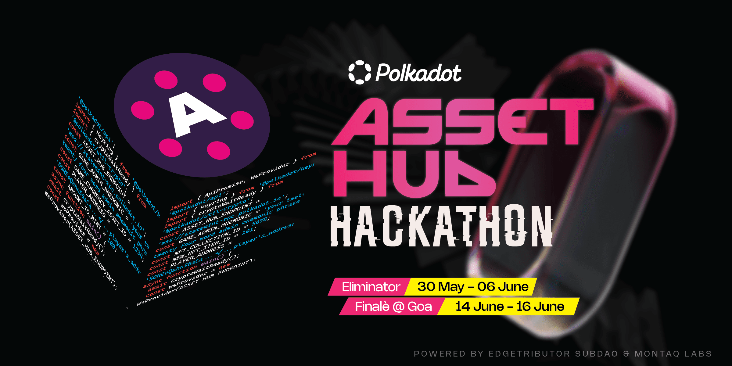 Polkadot AssetHub Hackathon 2025 banner