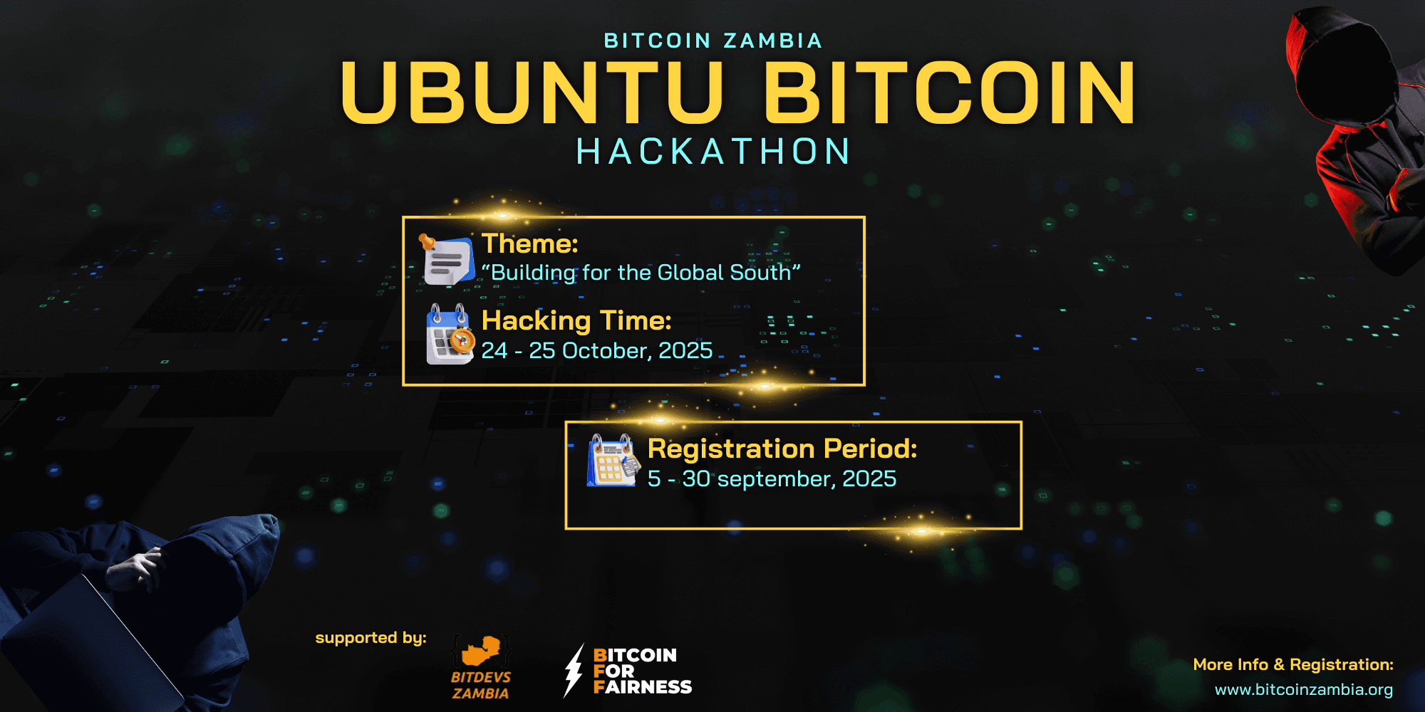 BITCOIN ZAMBIA BITCOIN HACKATHON banner