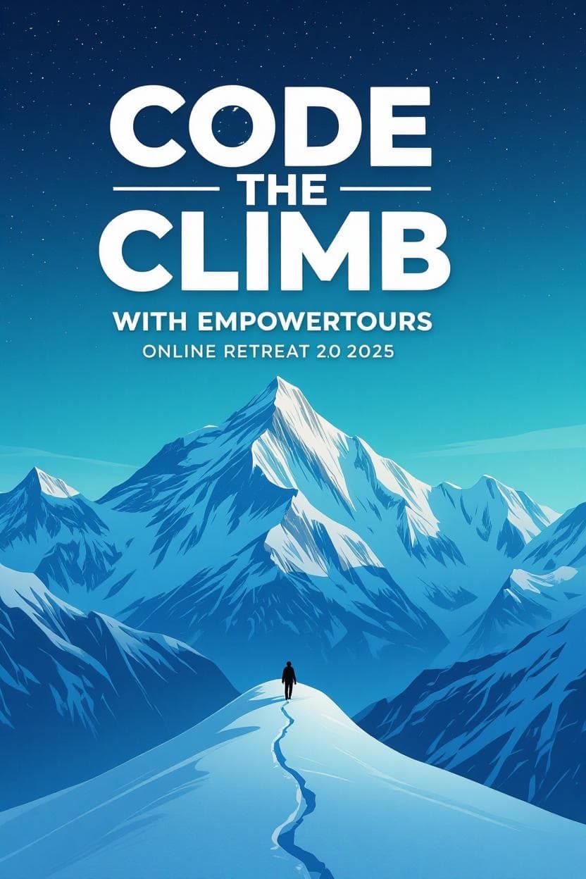 HACKATHON EMPOWERTOURS CODEA LA ESCALADA 2025 banner