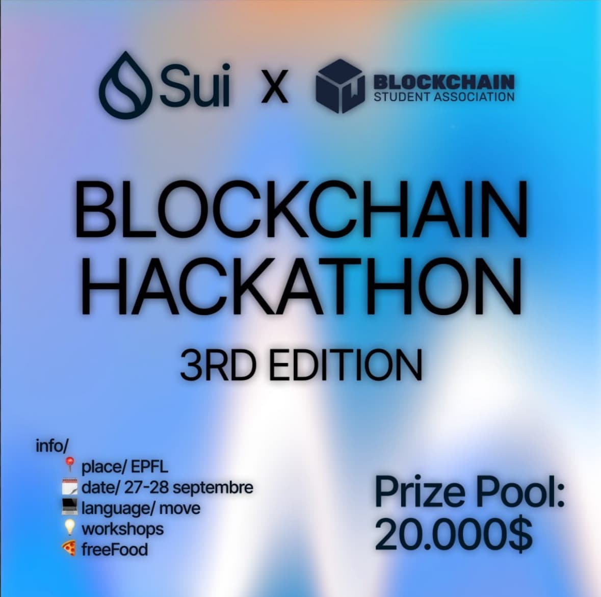 SUI X BSA HACKATHON 3RD EDITION banner