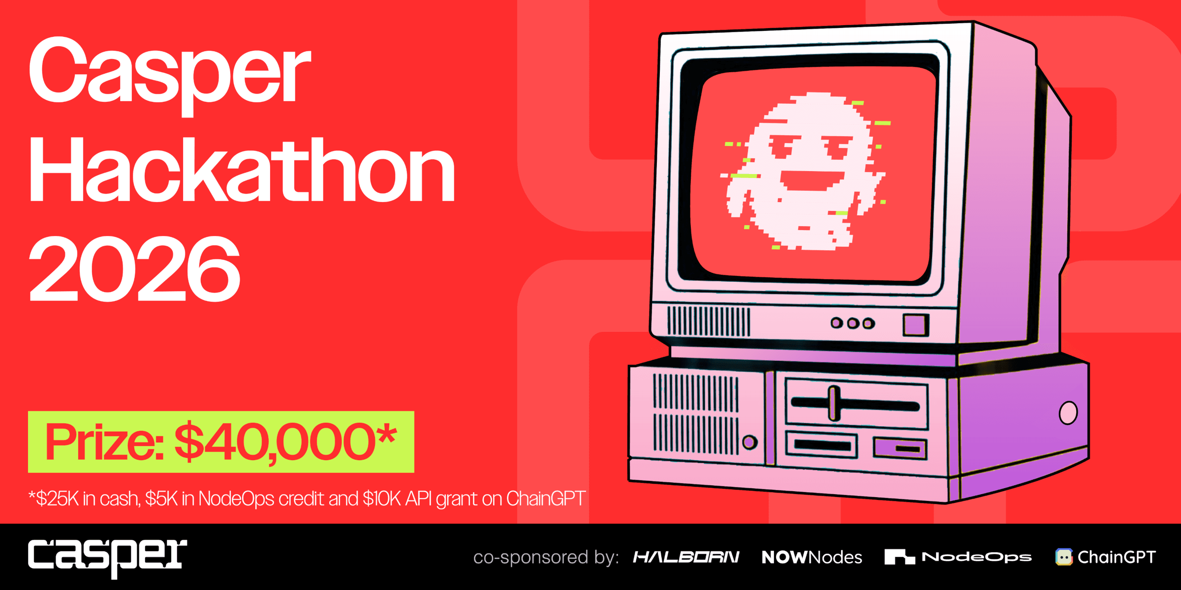 Casper Hackathon 2026 - Qualification Round banner