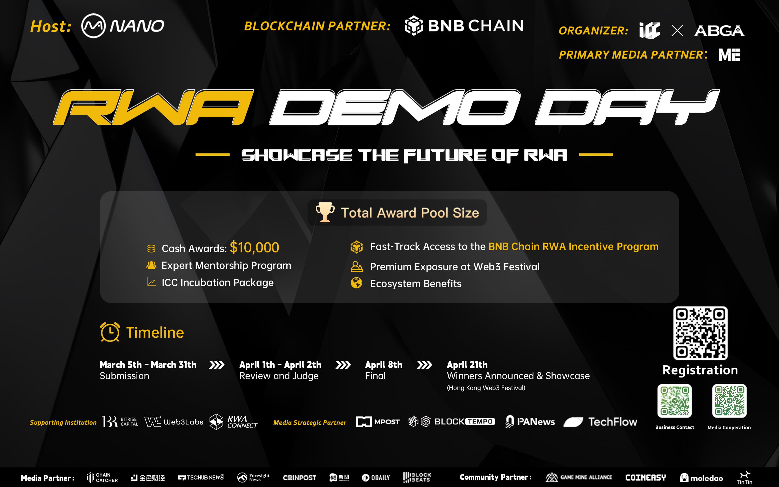 RWA Demo Day Project Recruitment Officially Launched banner