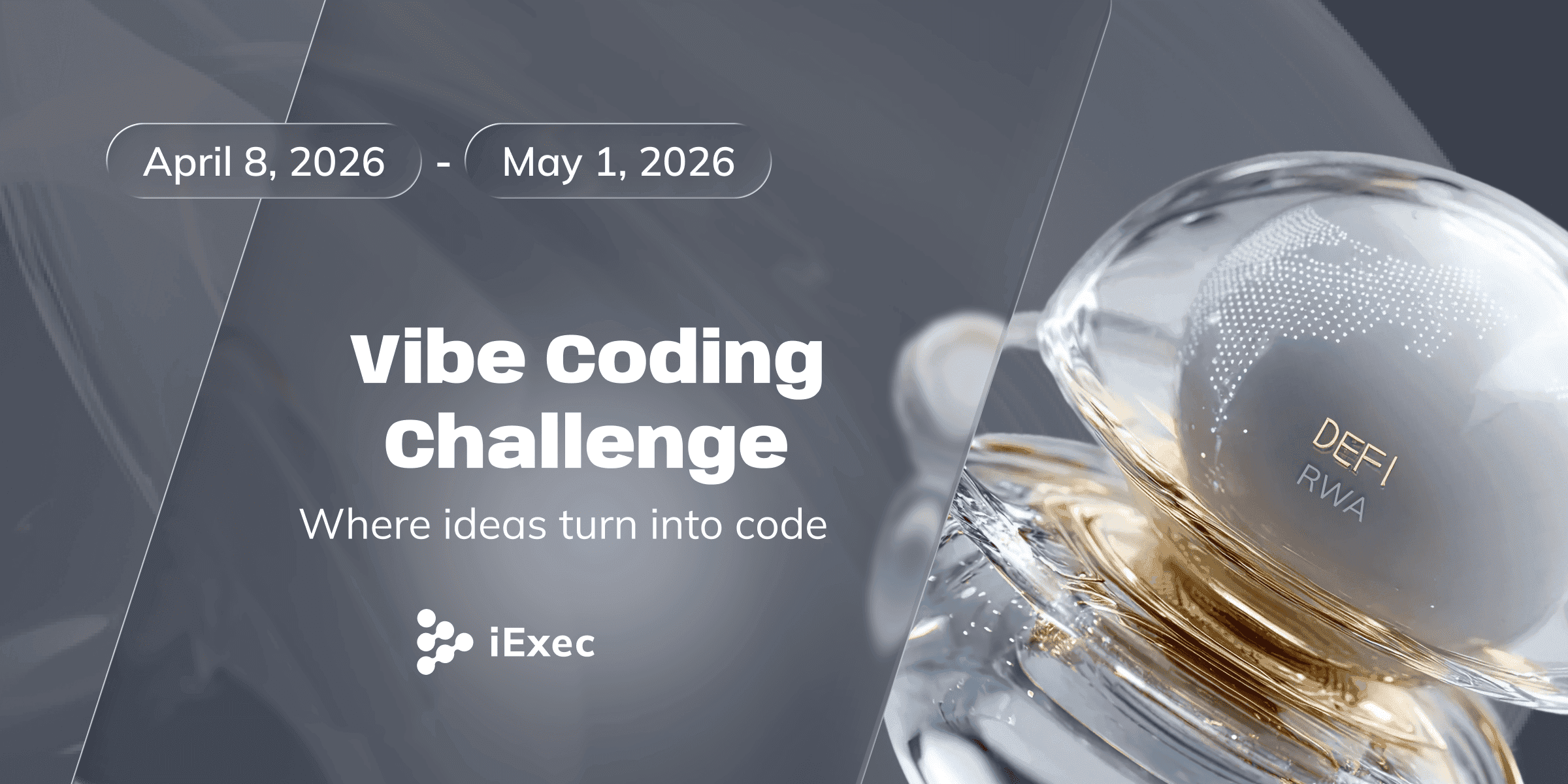 iExec Vibe Coding Challenge banner