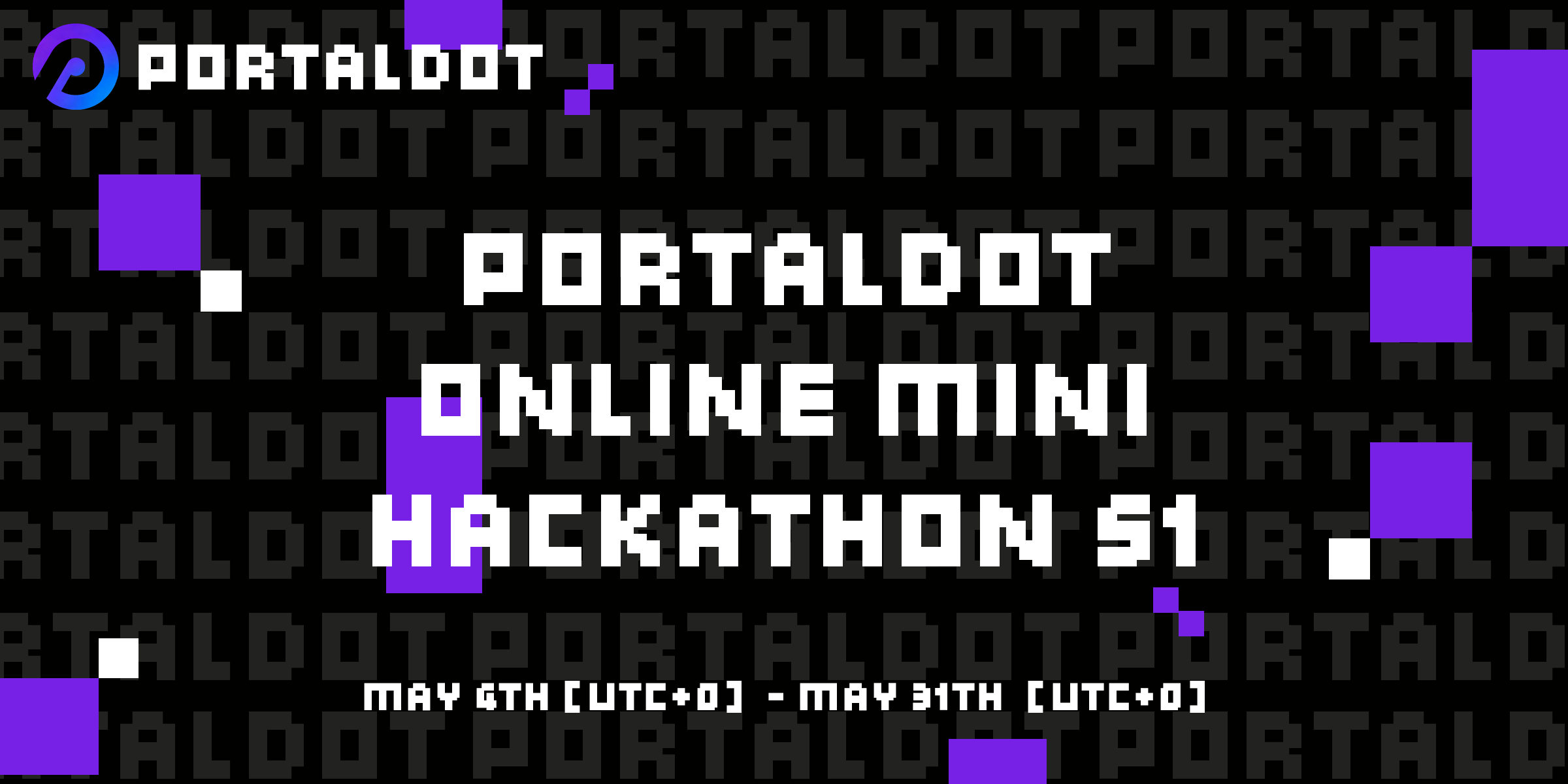 Portaldot Online Mini Hackathon S1 banner