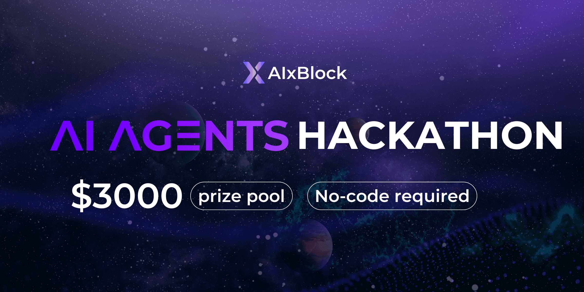 AI-Agents Hackathon banner