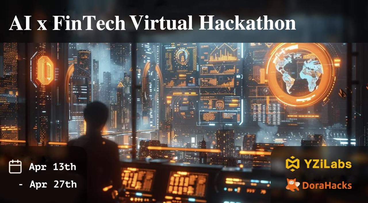 YZiLabs: AI x Fintech Virtual Hackathon banner