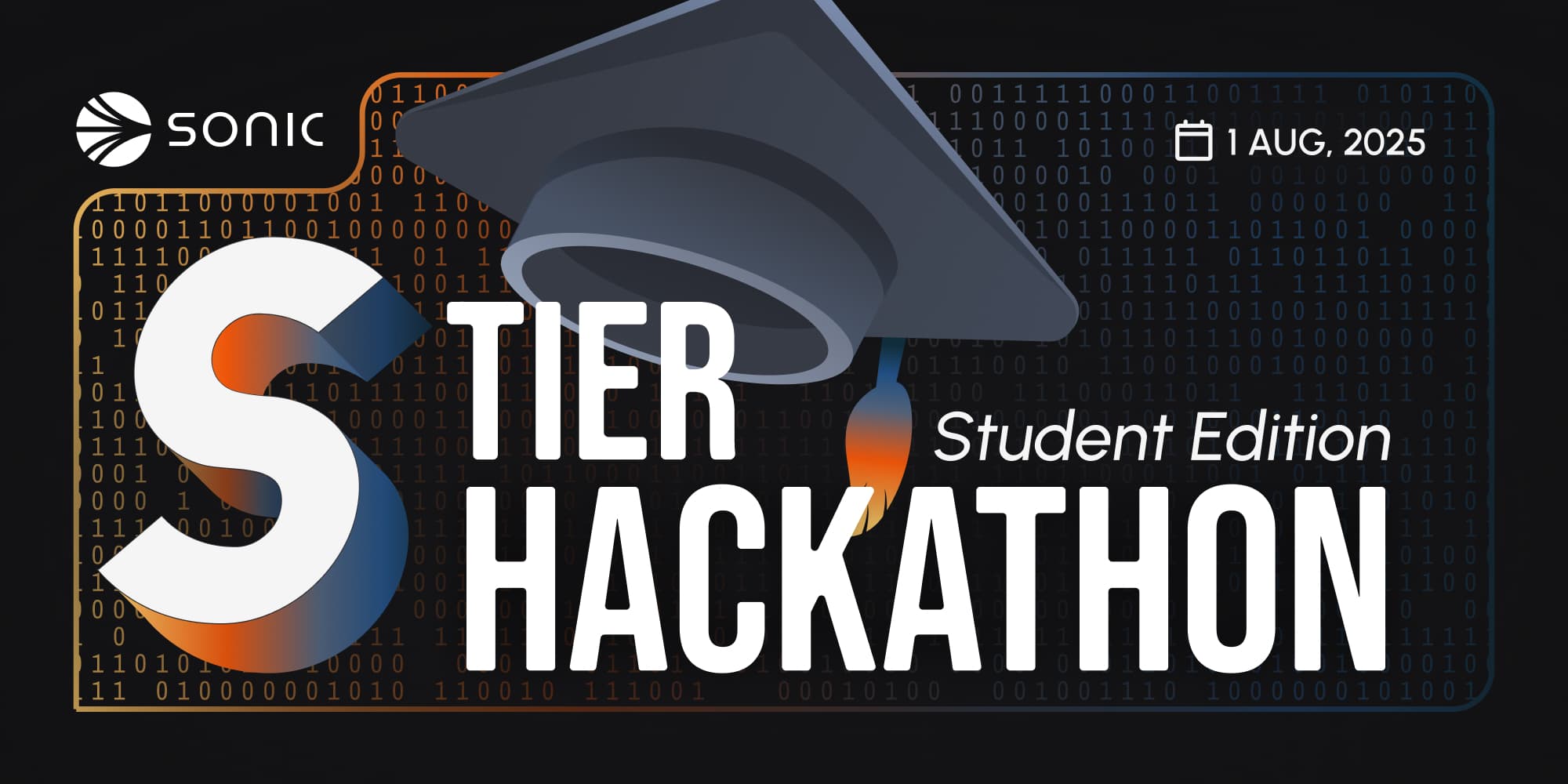 Sonic Hackathon: S Tier University Edition banner